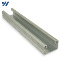 Slotted Galvanized Stainless Steel Unistrut Cold Rolled Steel Metal Channel